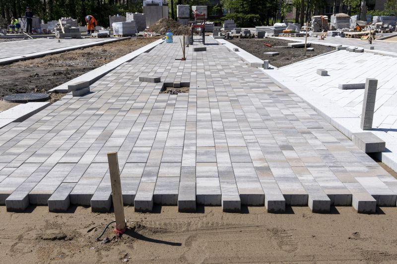 Final Touches on Paver Edges